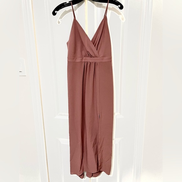 Park & Fifth “Reid Midi” dress in Mauve - Picture 1 of 2